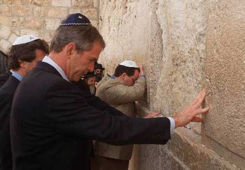 zionist bush